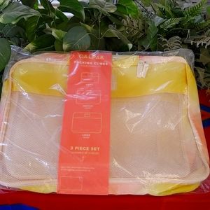 Calpak 3 piece packing cube set